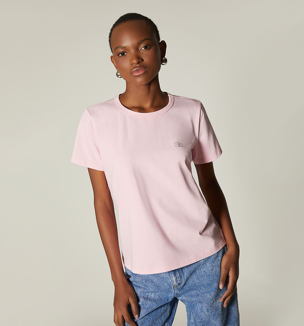 Camiseta manga corta basic