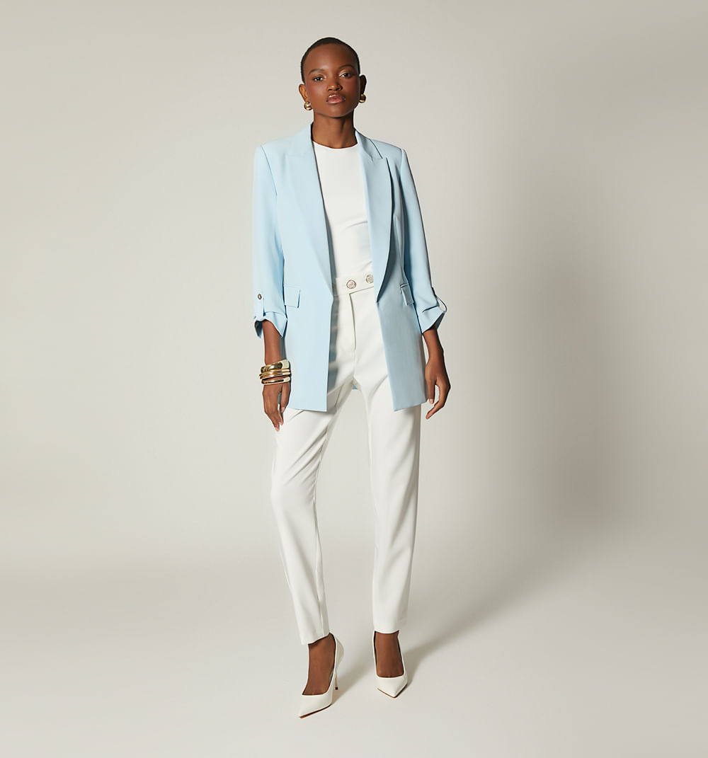 Blazer manga larga oversize