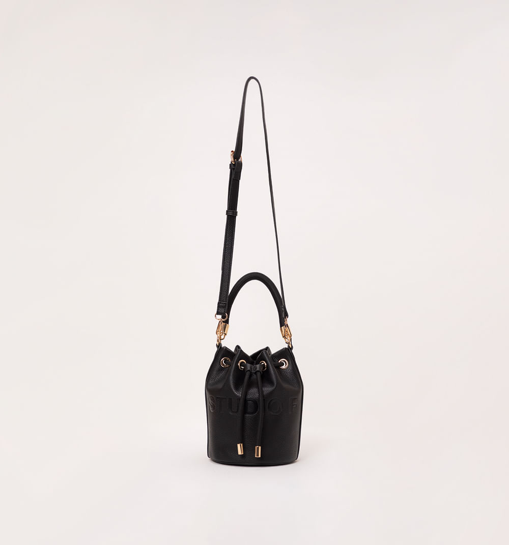 Bolso de mano tipo bombomera