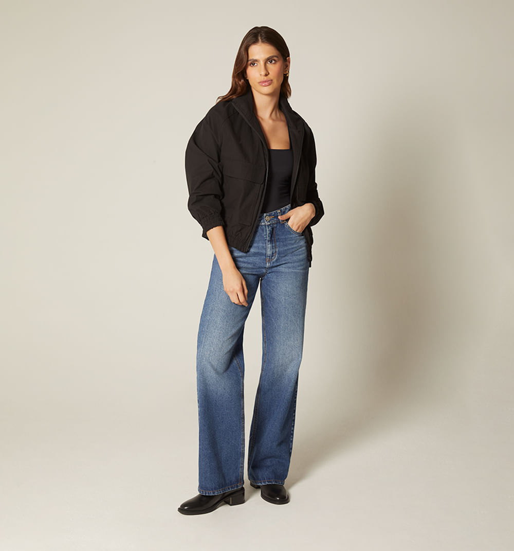 Chaqueta para mujer maxi bolsillos