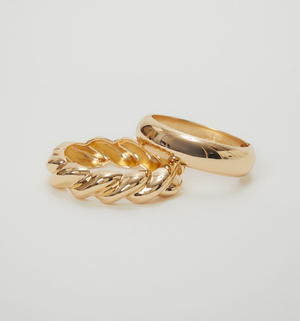 Brazalete chunky set x 2