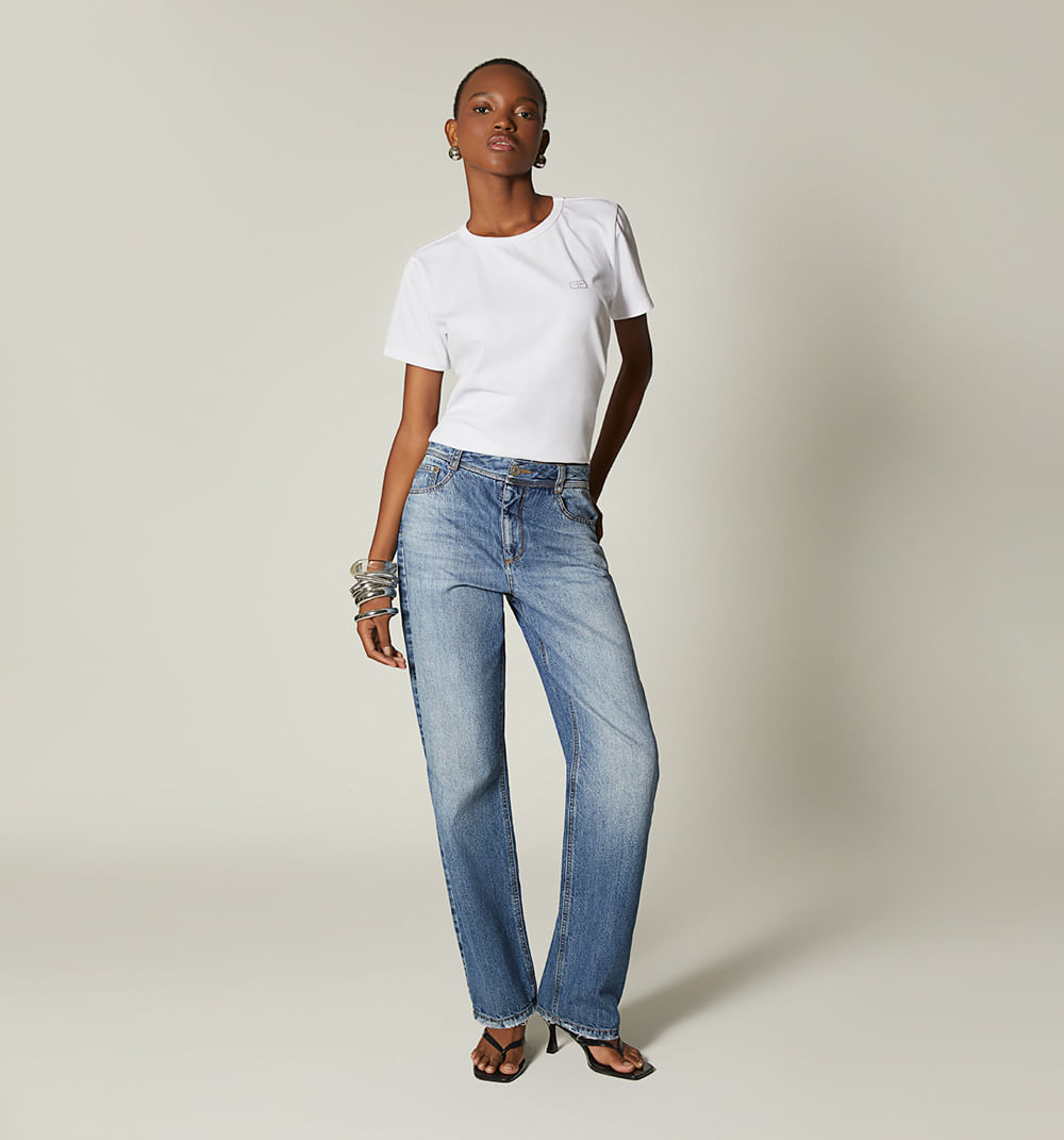 Camiseta manga corta basic