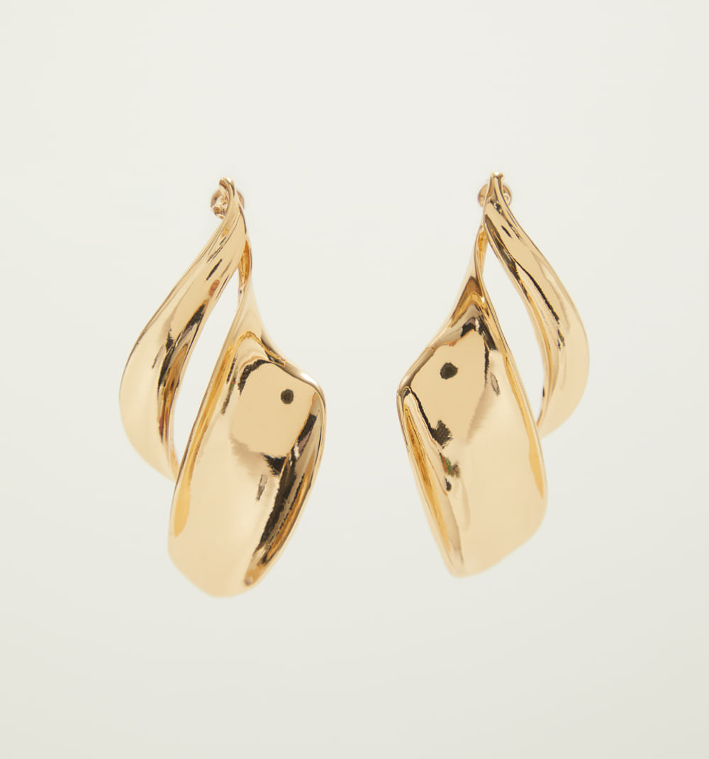 Aretes maxi hojas