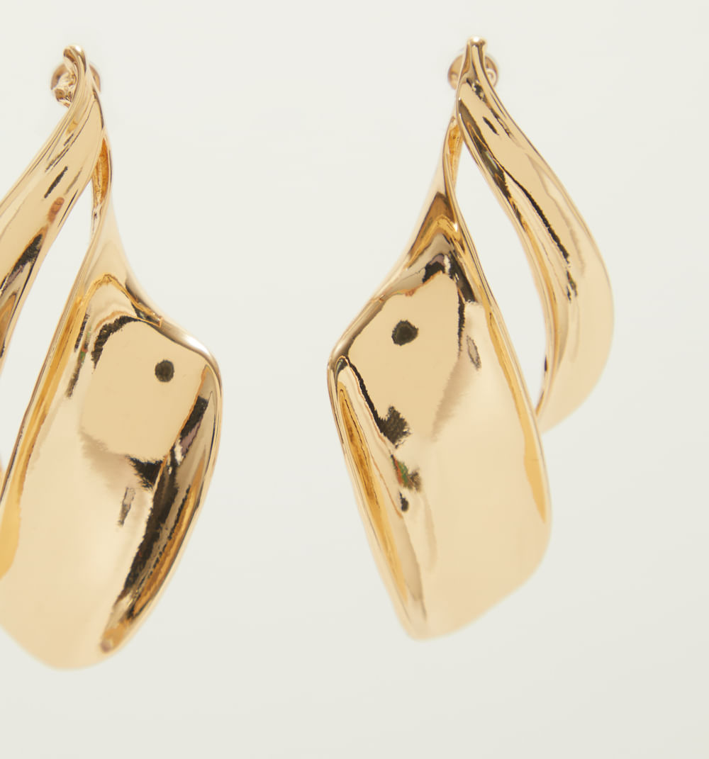 Aretes maxi hojas