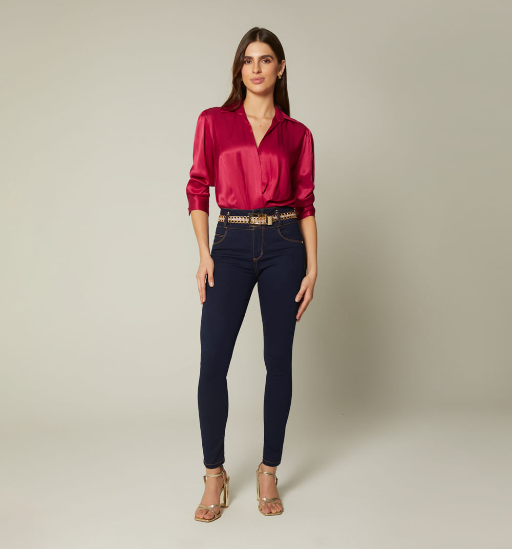 Cami body cruzado