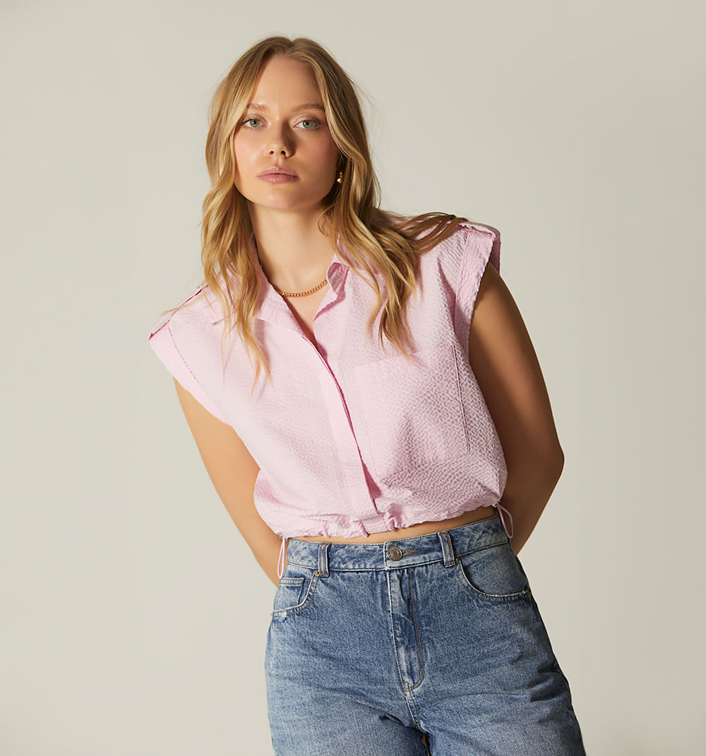 Camisera sisa con elastico