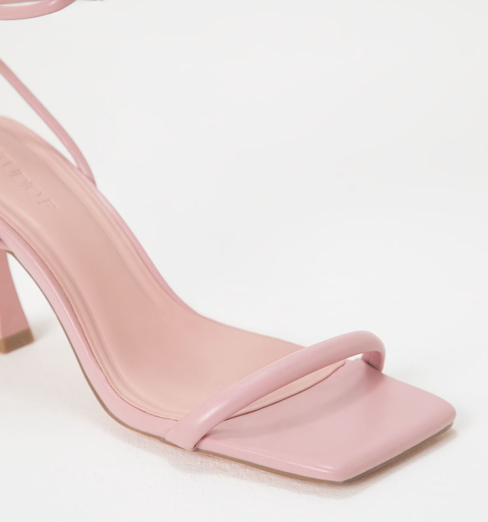 Sandalia tacon tiras