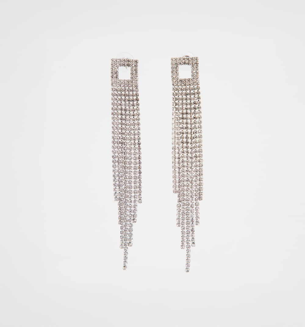 Aretes cascada cristales