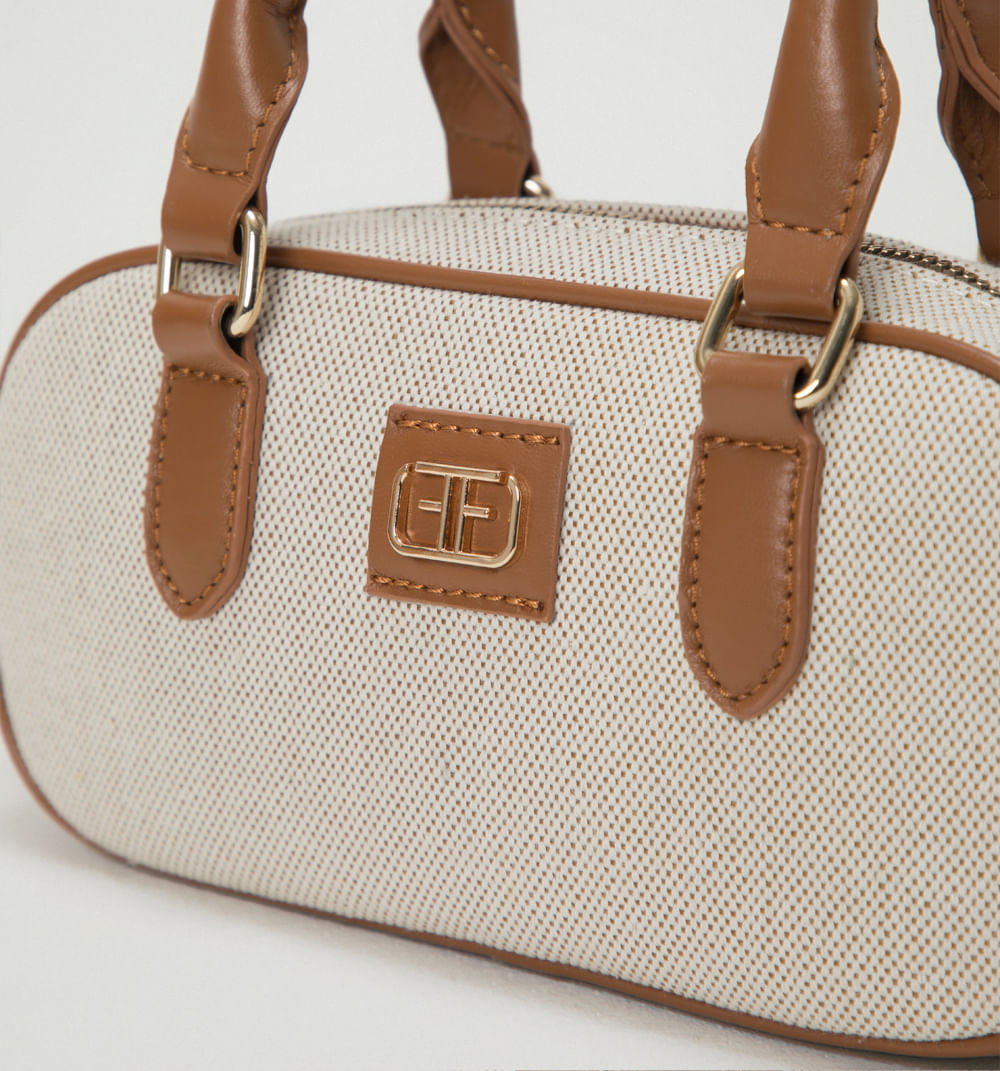 Bolso mini en canvas manos libres