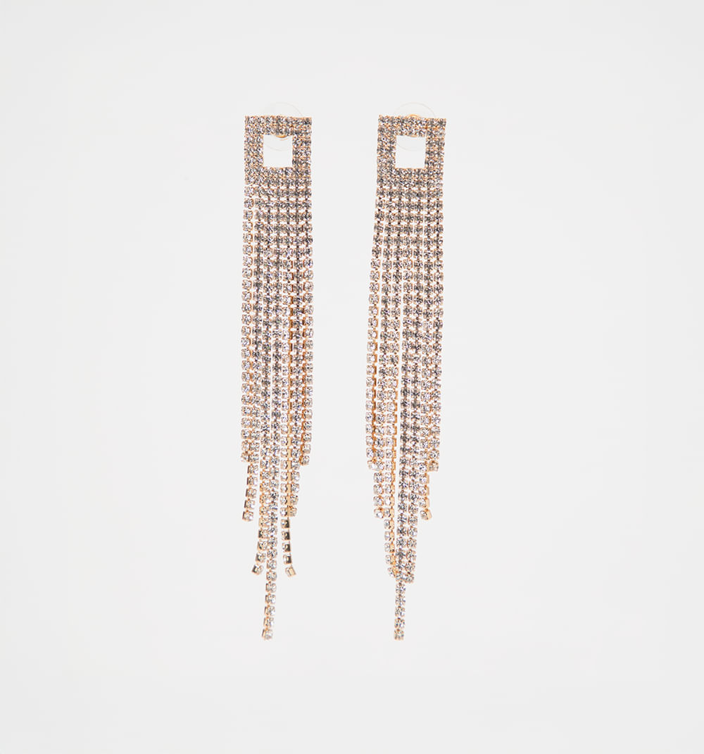 Aretes cascada cristales