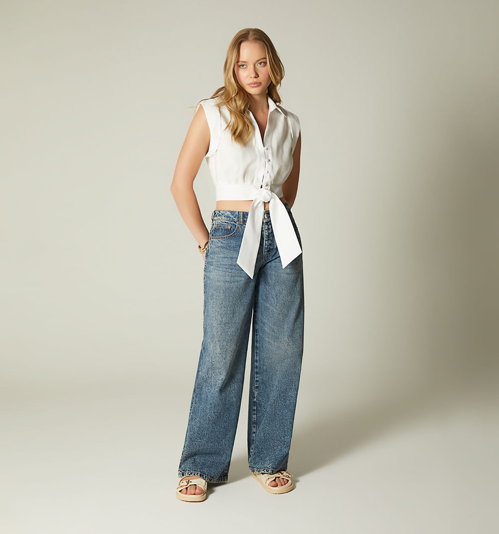 Blusa sisa de amarrar