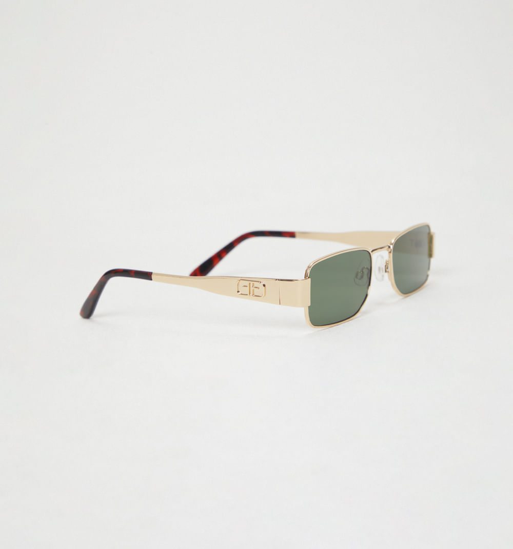 Gafas rectangular marco metalico