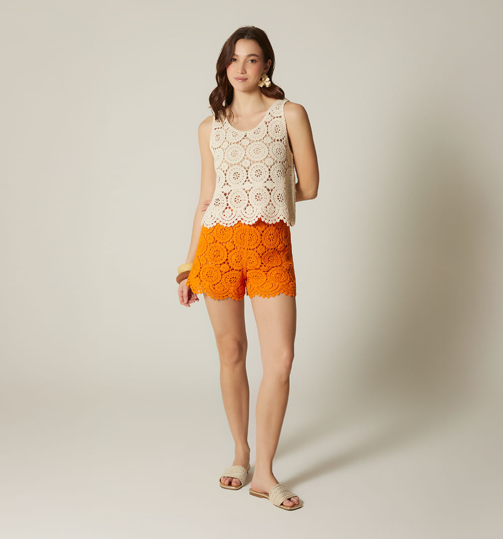 Short en crochet