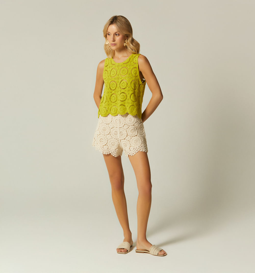 Short en crochet