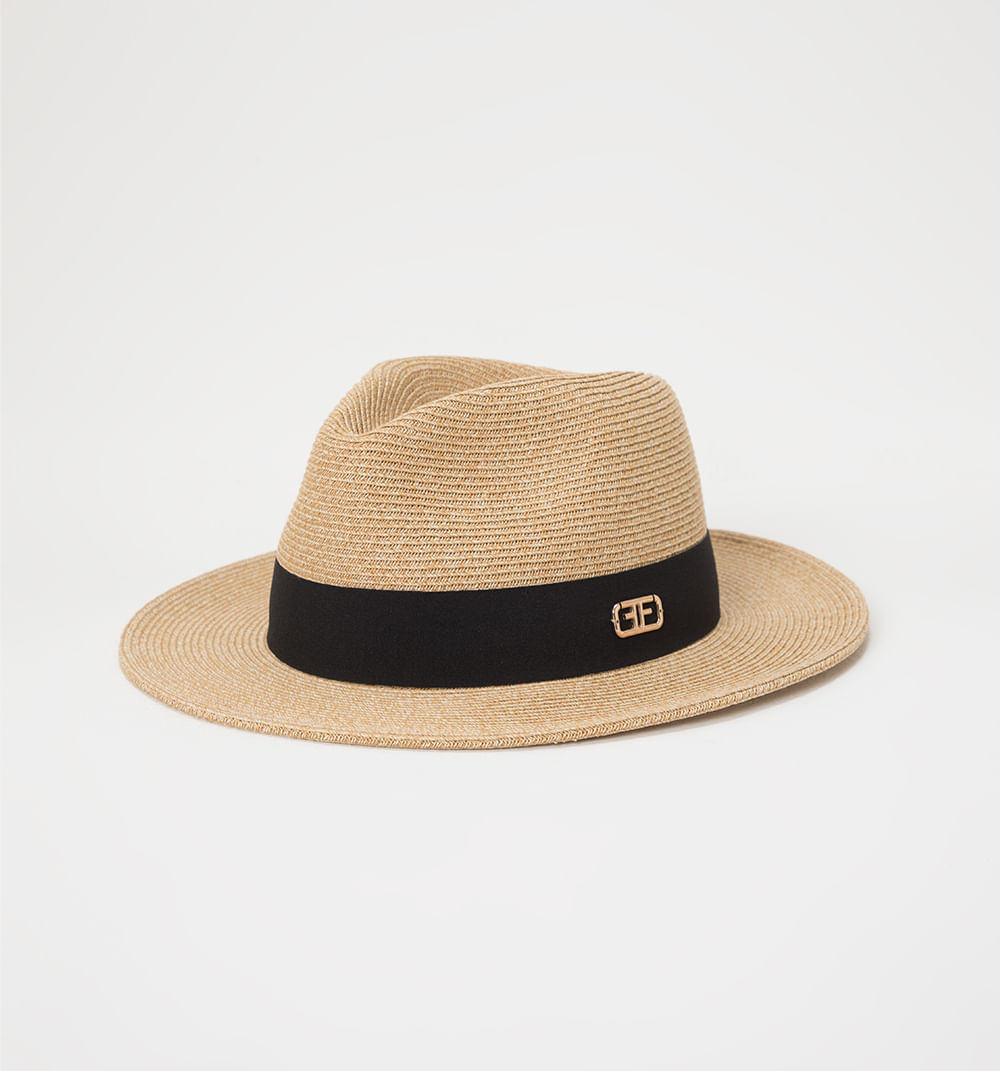 Sombrero panama con banda