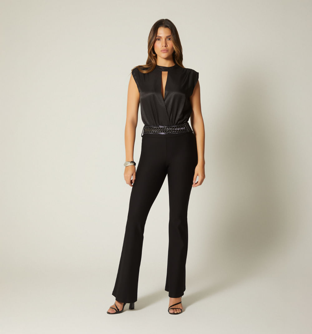 Body manga sisa con frente cruzado