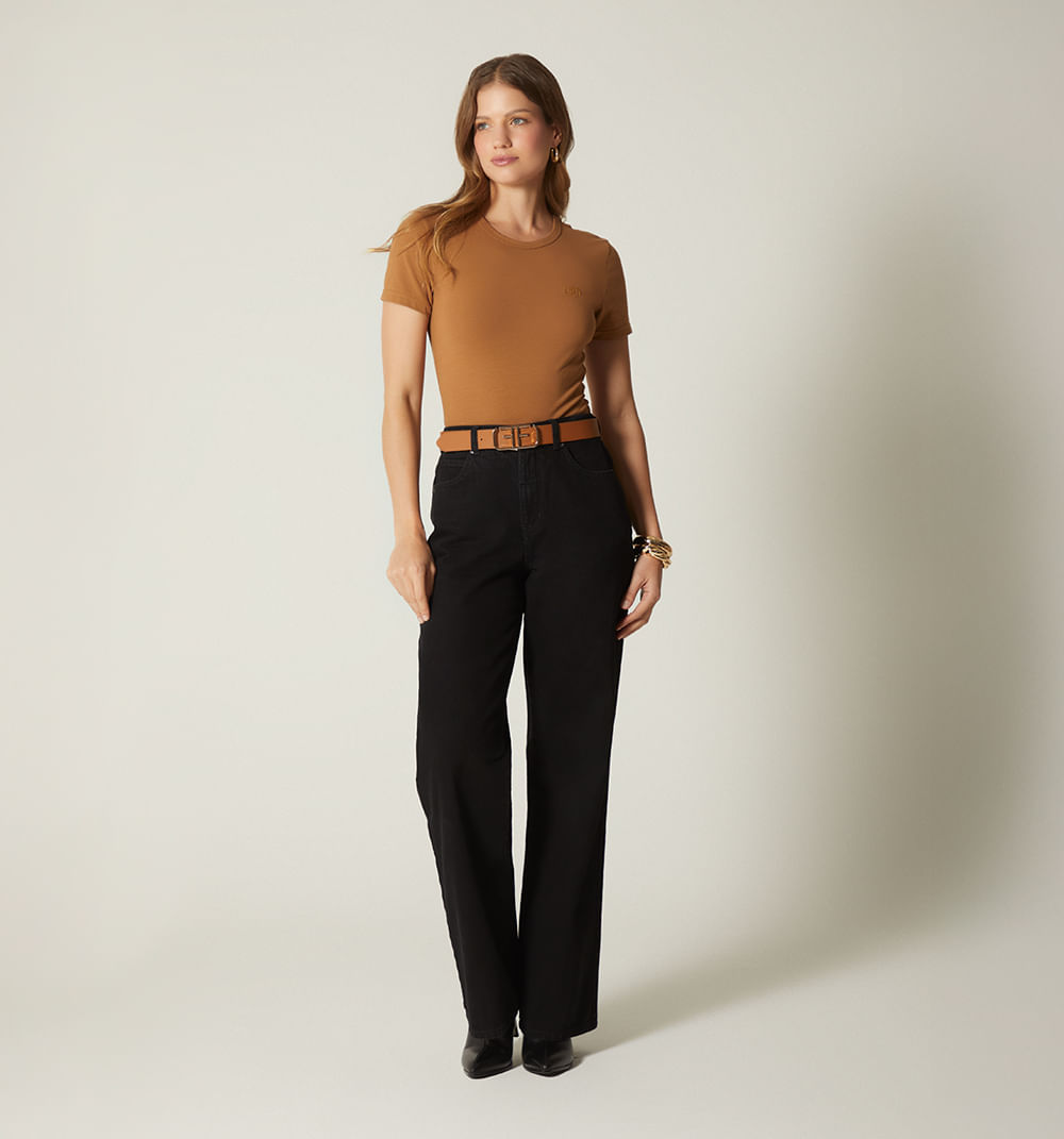 Camiseta manga corta basic