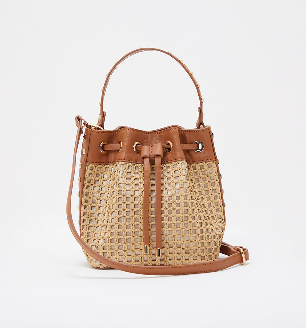 Bolso manos libre costero con taches