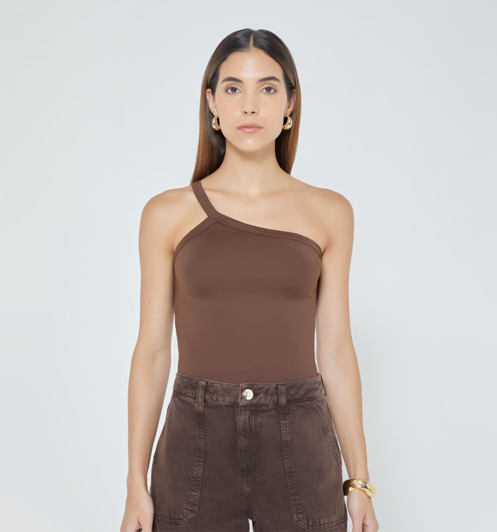 Blusa tira un solo hombro