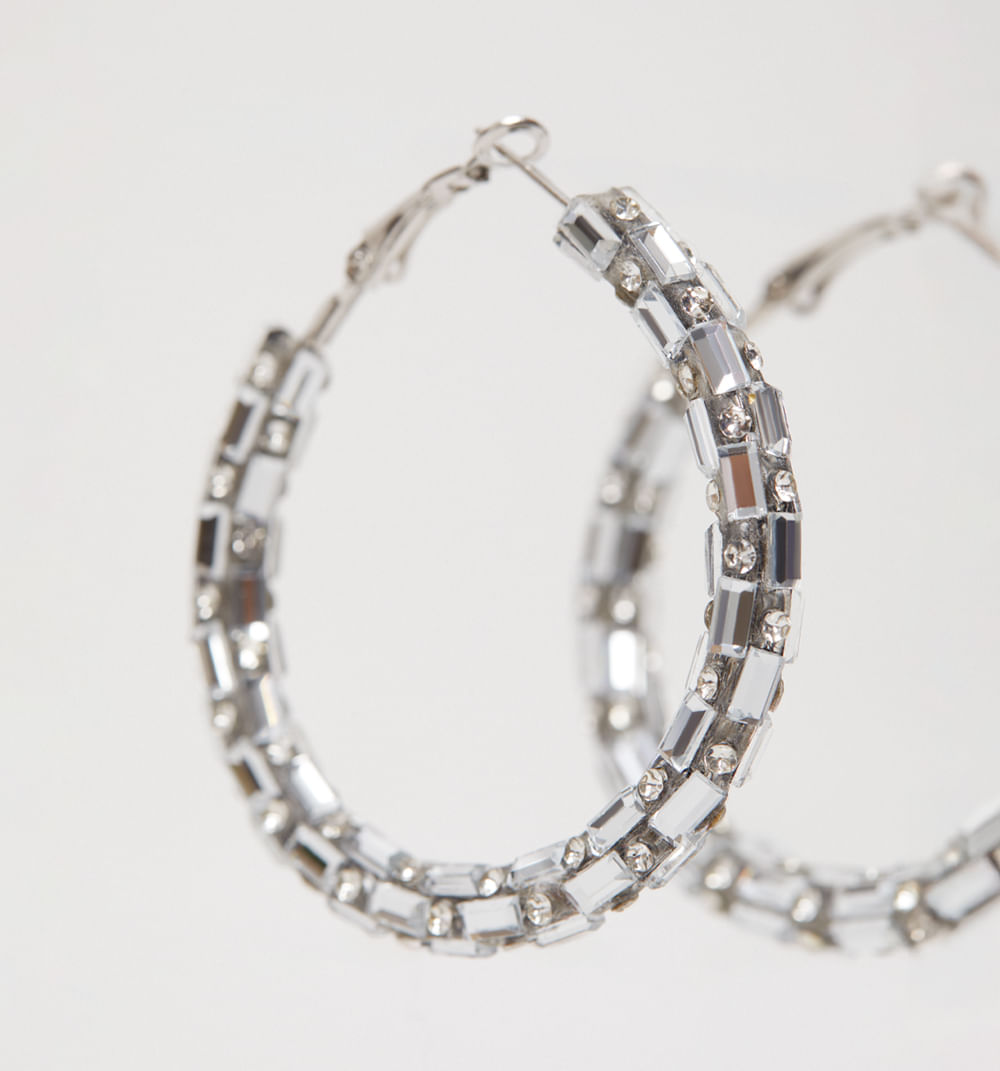 Aretes candonga cristales