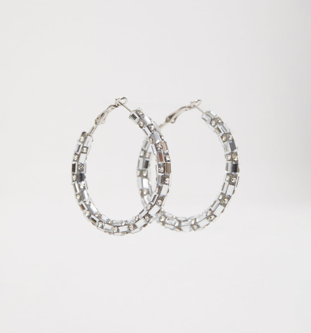 Aretes candonga cristales