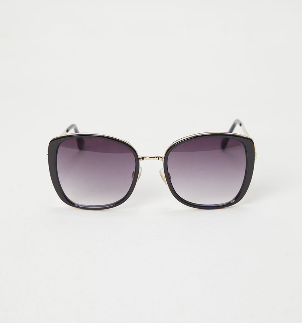 Gafas marco metalico lente degrade