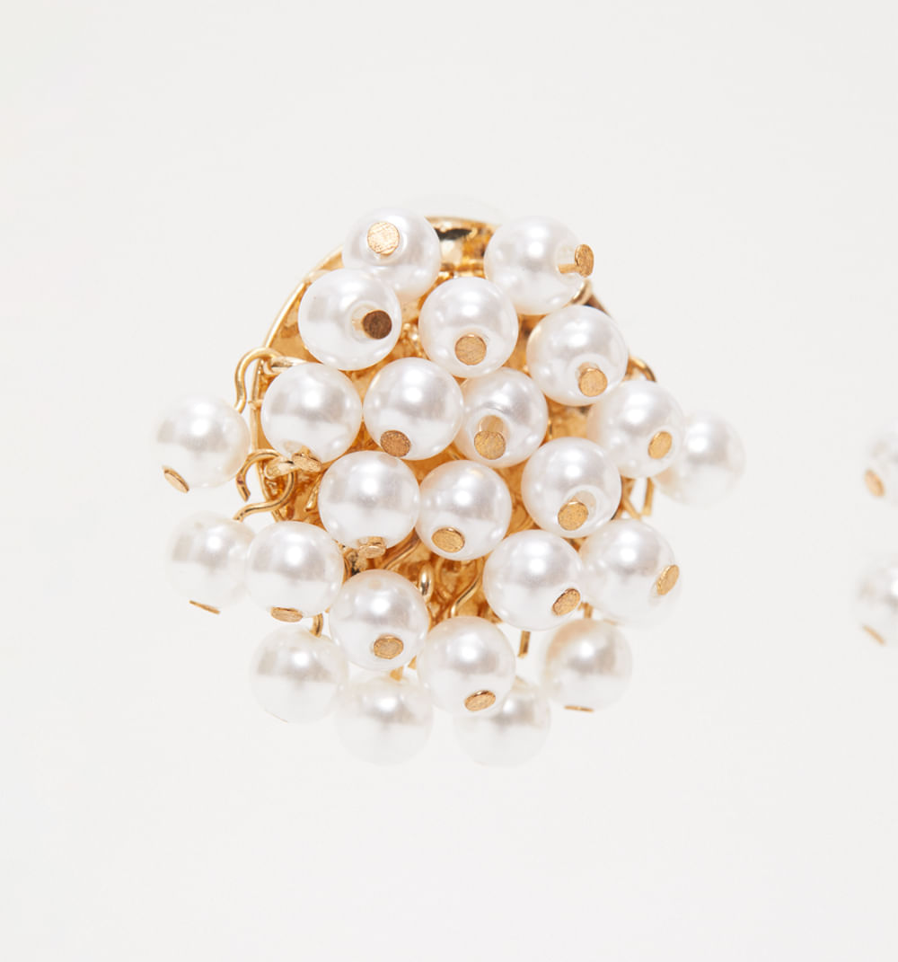 Aretes perlas flotantes