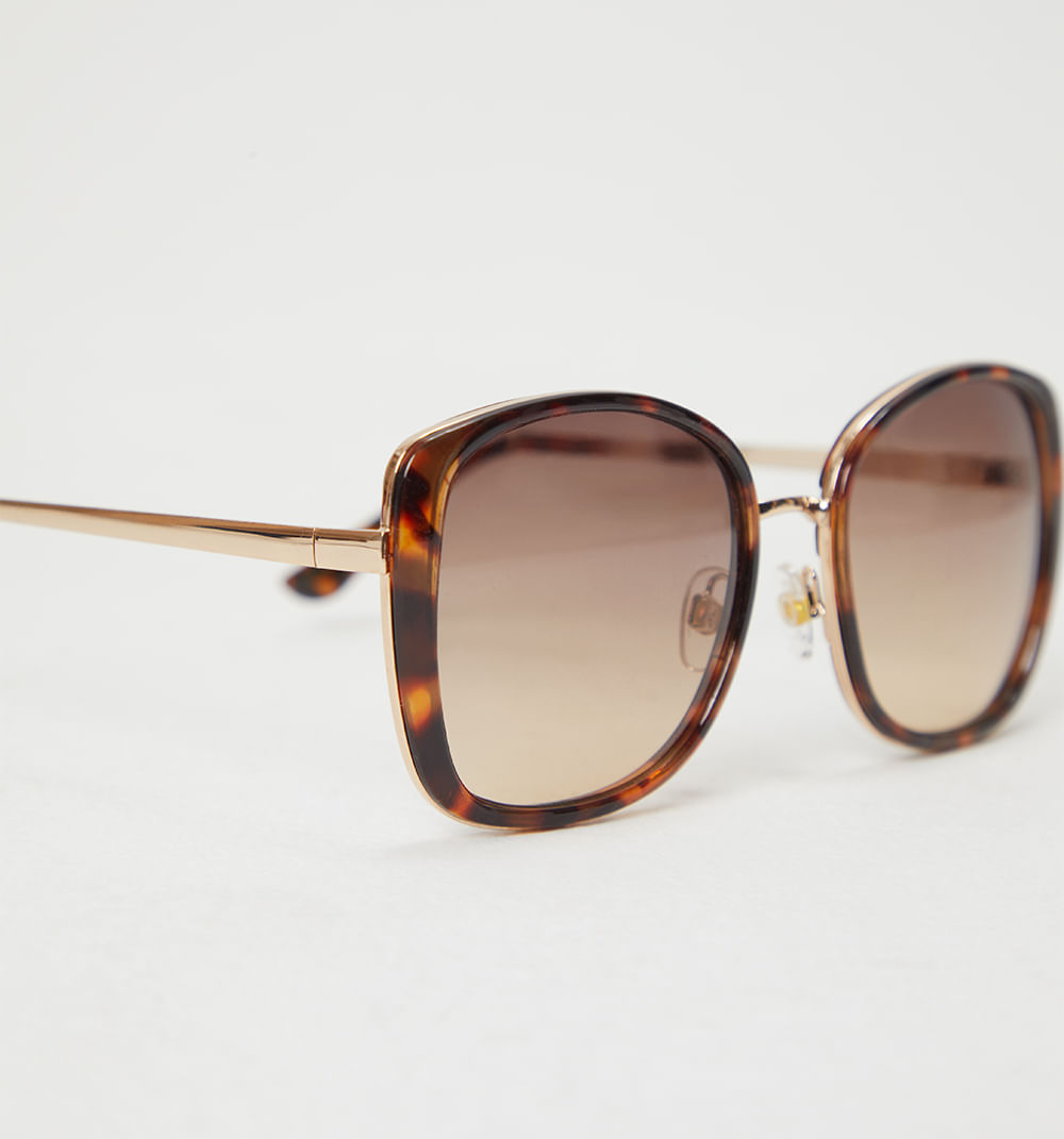 Gafas marco metalico lente degrade