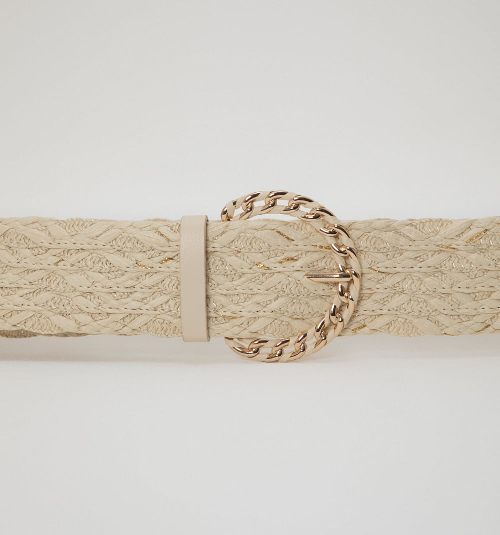 Correa hebilla trenzada