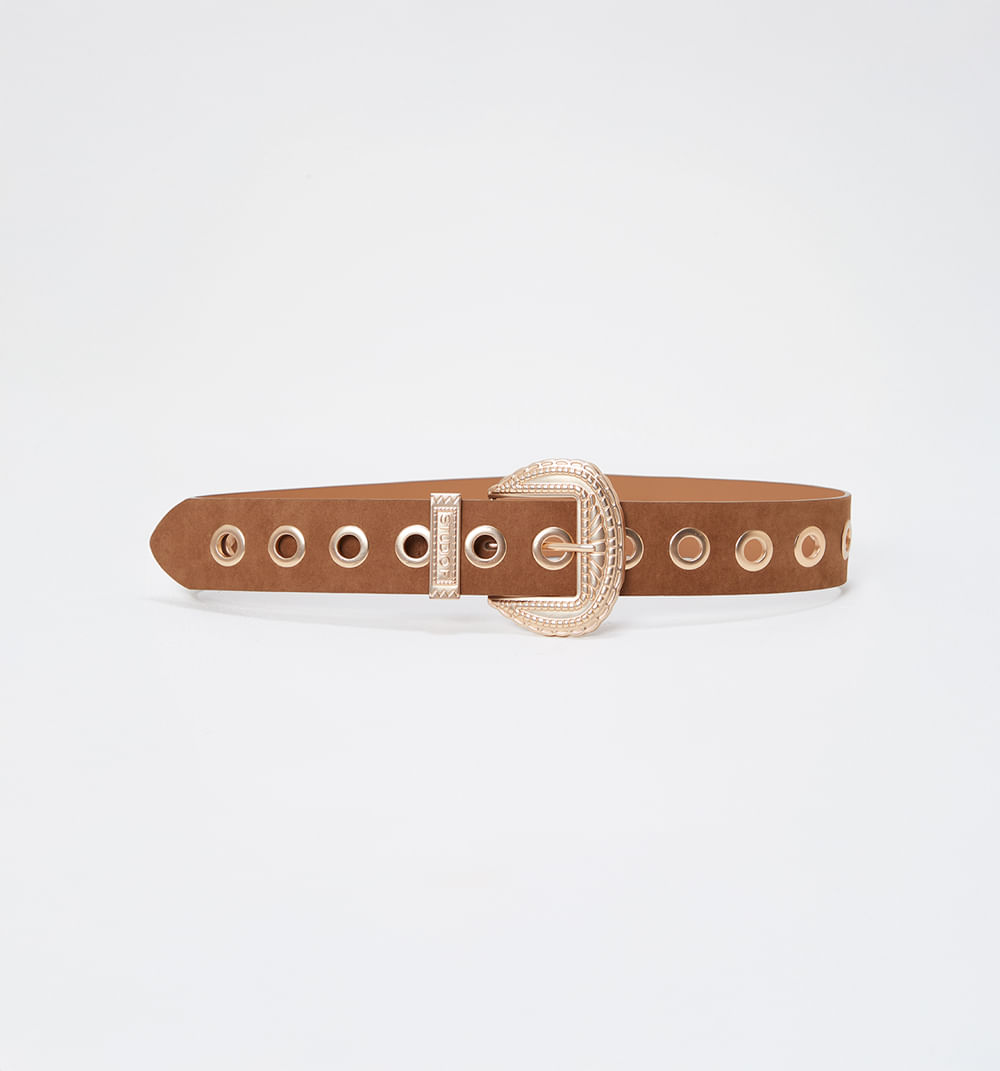 Correa suede ojaletes