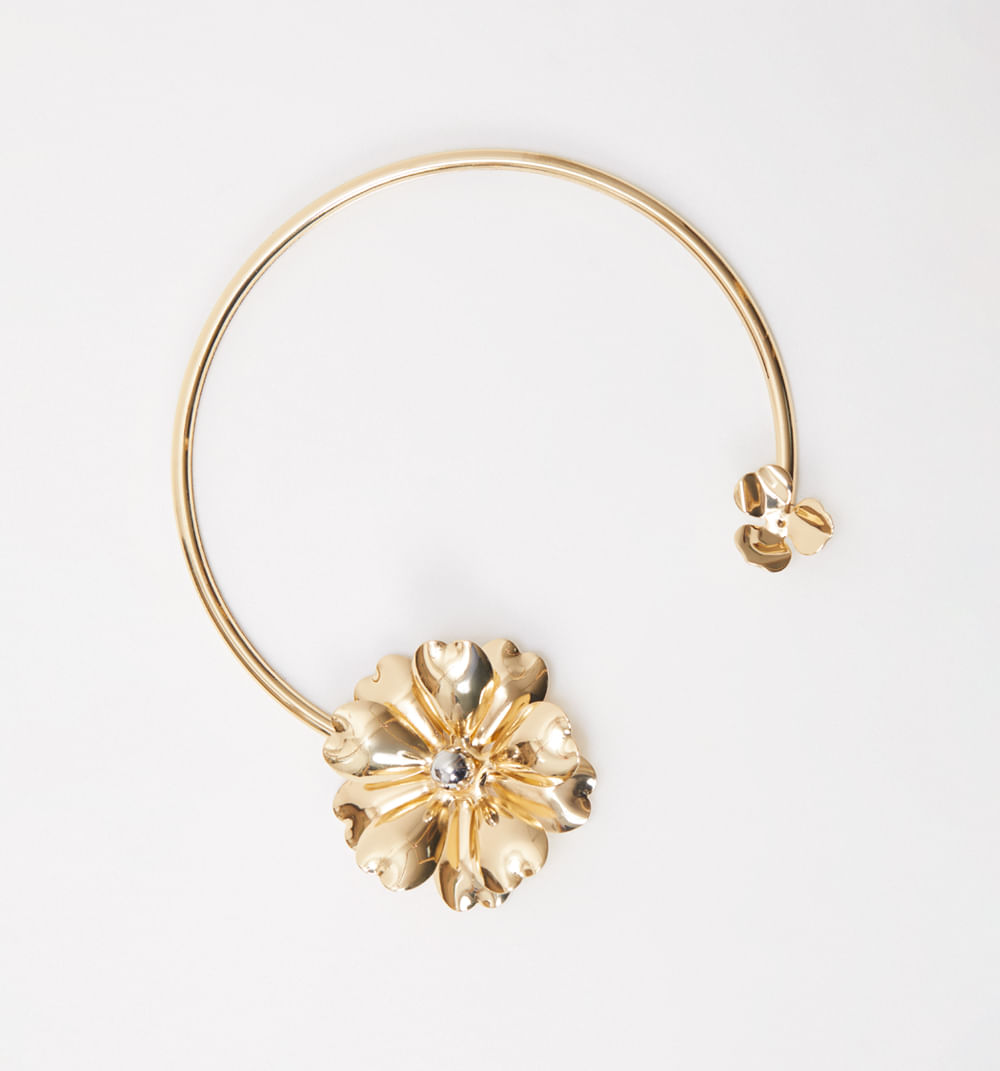 Collar maxi flor