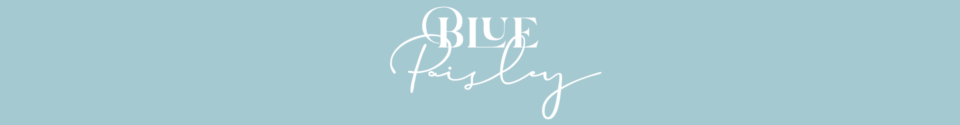 Blue Paisley
